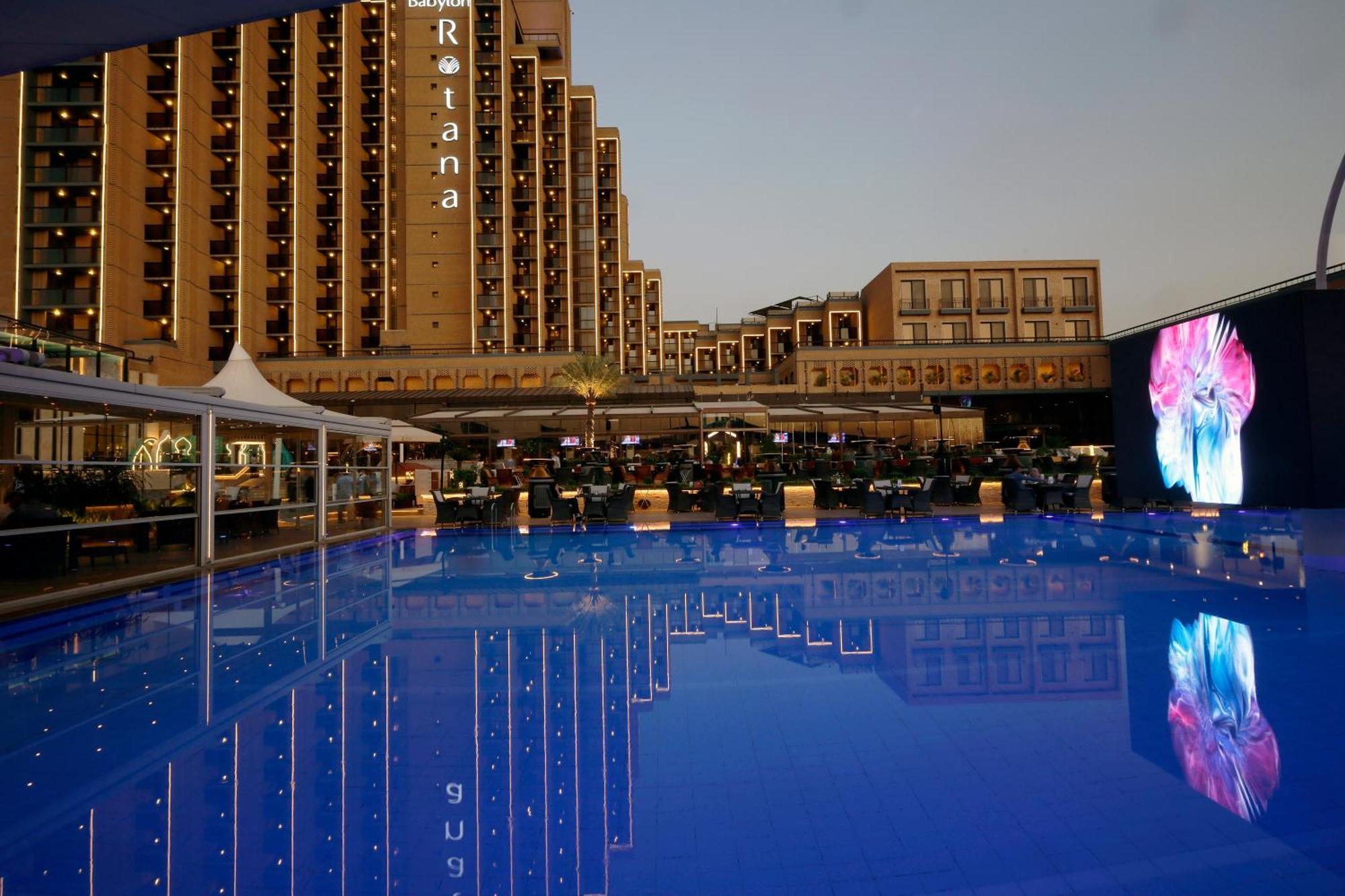 Babylon Rotana Hotel Багдад Екстер'єр фото